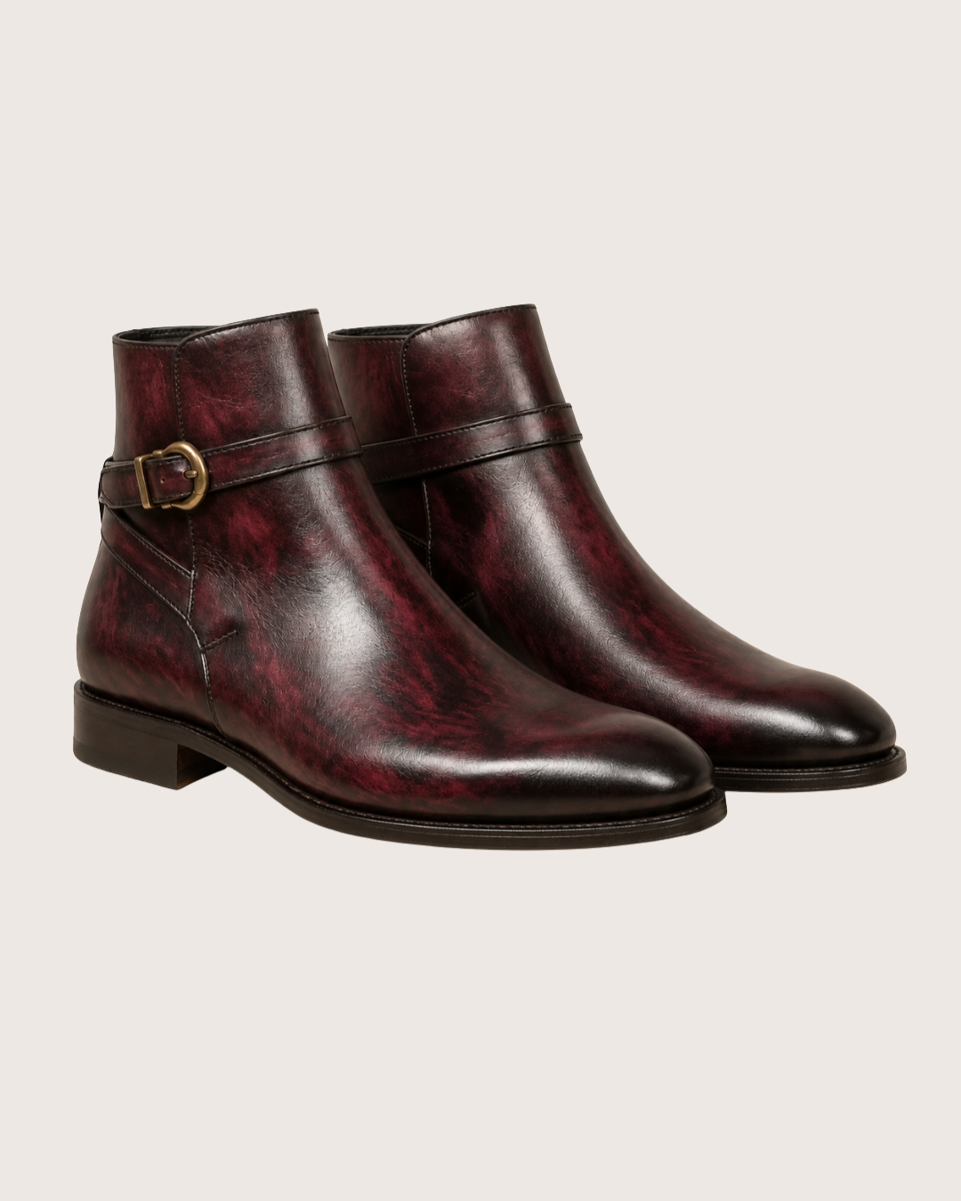 Burgundy Jodhpur Boots