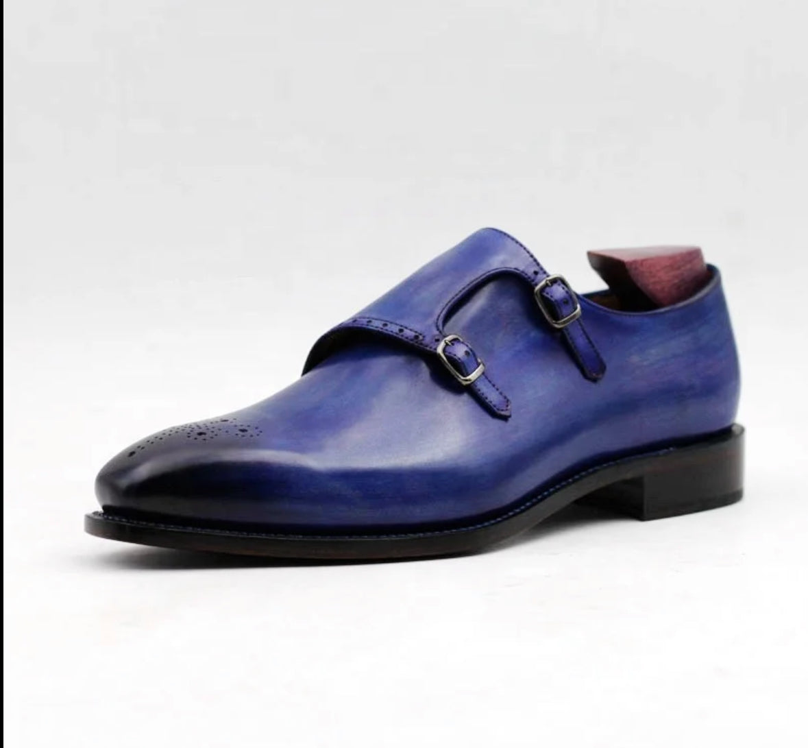 MENS PATINA DOUBE MONKSTRAPS