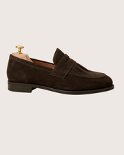 Brown suede mazly Loafers