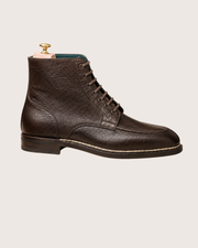 Brown Norwegian Stitch Derby Boots
