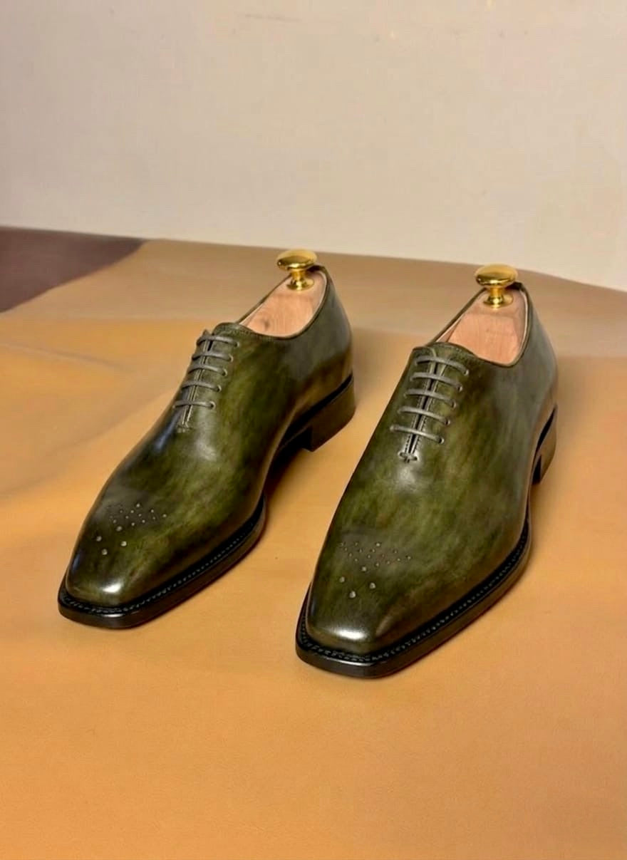 Olive Green Oxford