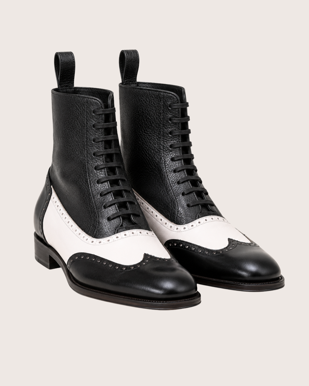 Black spectator Boots