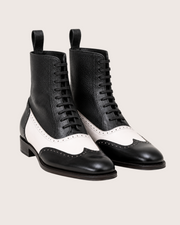 Black spectator Boots