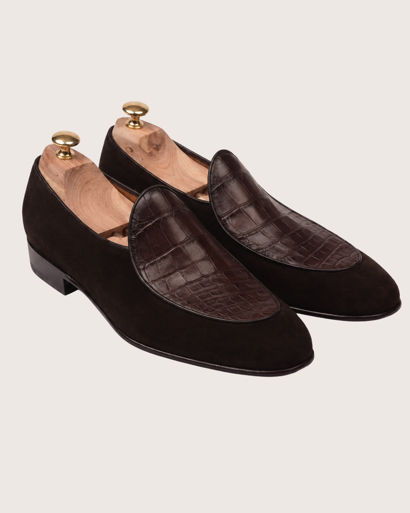 Dark Brown Belgian Loafers
