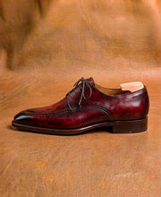 Burgundy Patina Derby