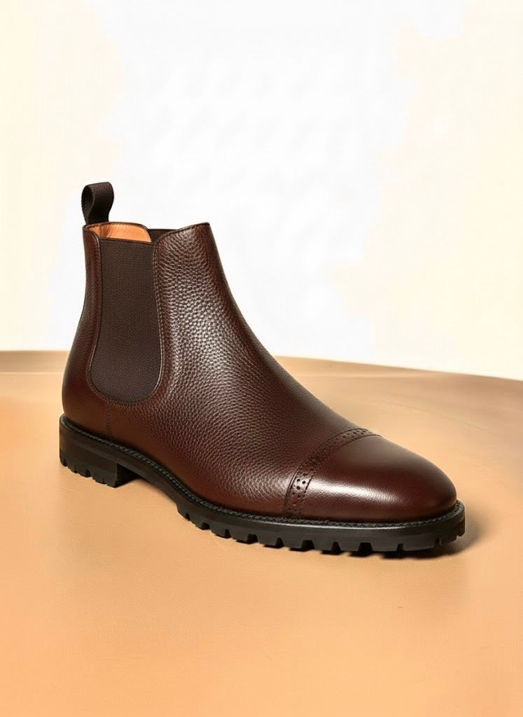 Brown Captoe chelsea