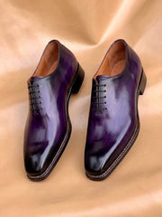 Purple patine wholecut oxford