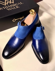purple patina monkstrap