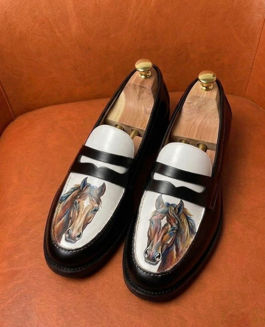 Prism&penny Horse Face Loafers