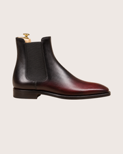 Burgundy Chelsea Boots