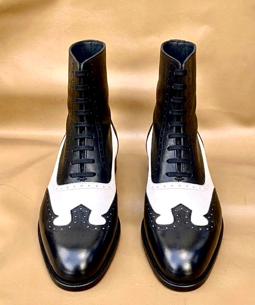 Black spectator Boots
