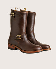 Brown Biker Boots