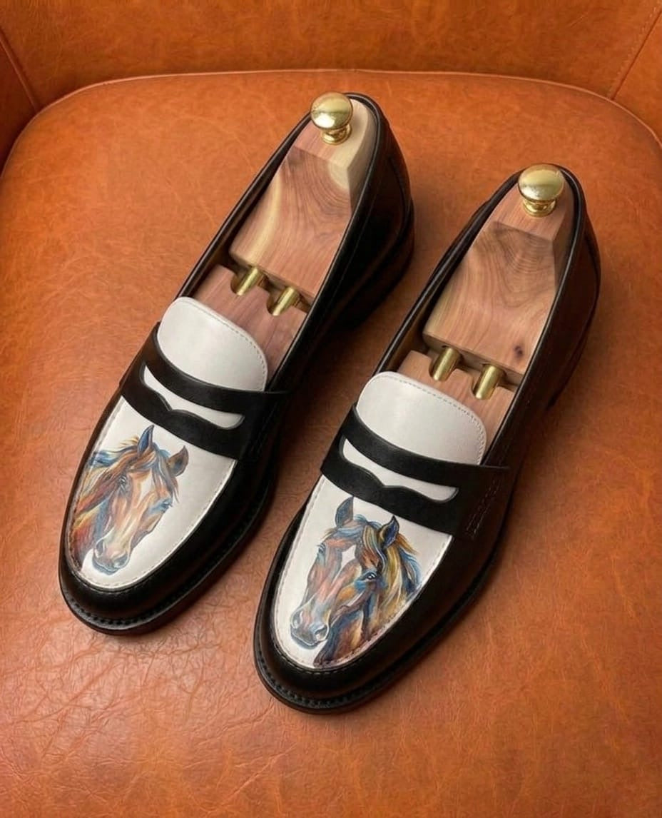 Prism&penny Horse Face Loafers