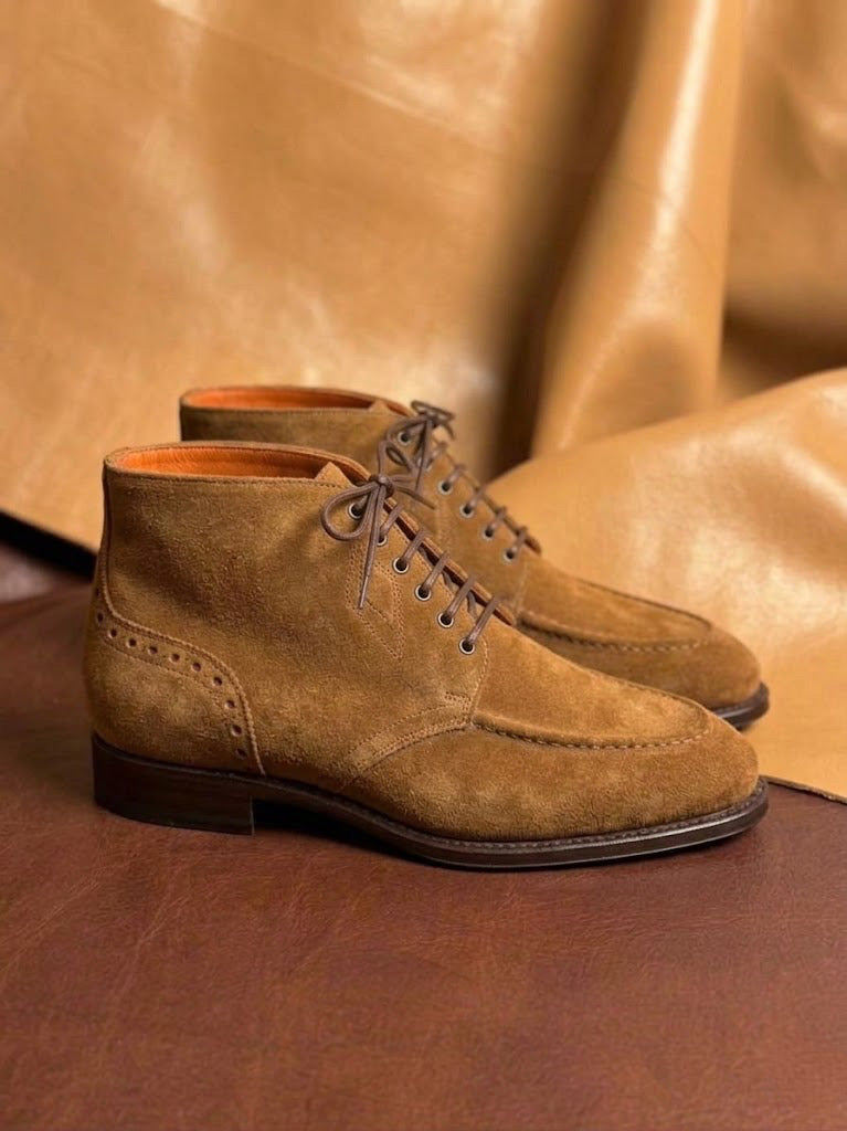 Tobacco Suede Chukka Boot