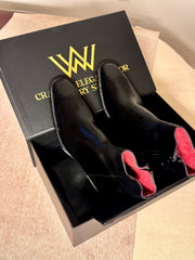 Black zipper Boots
