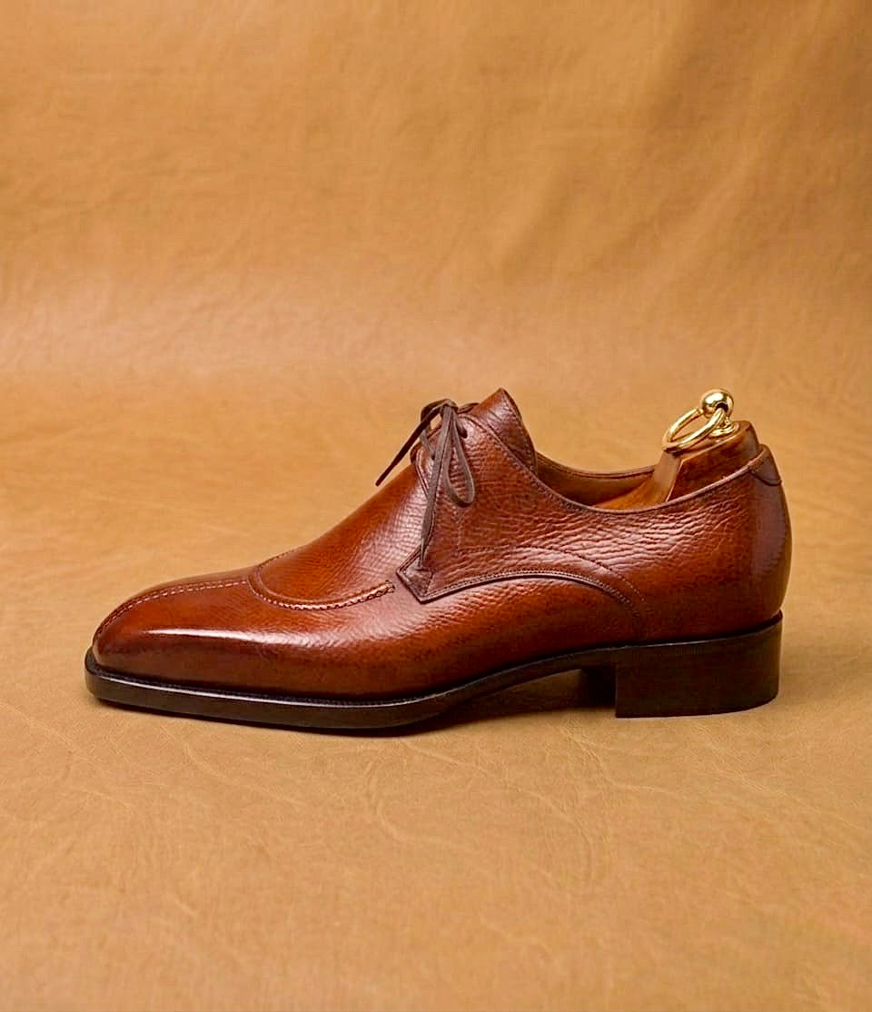 Chiseled Split-Toe Derby Shoes