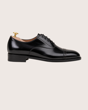 Black captoe oxford A-21