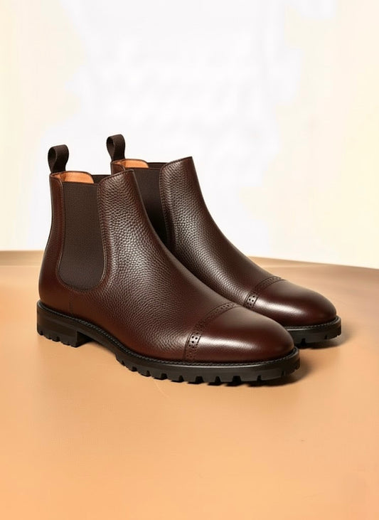 Brown Captoe chelsea