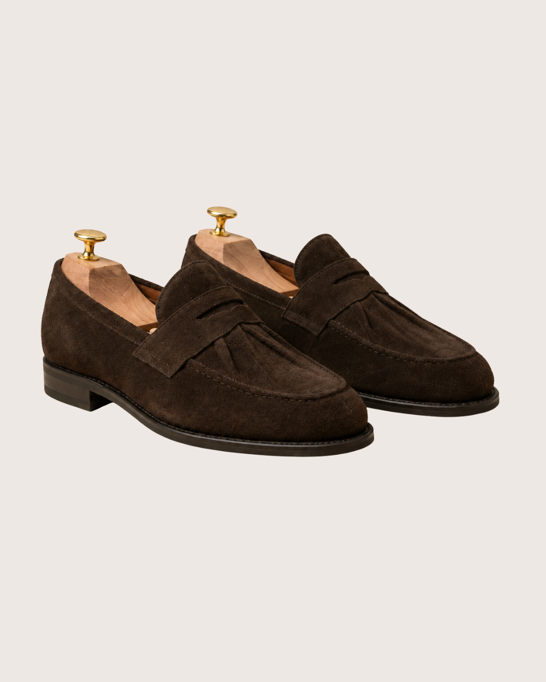 Brown suede mazly Loafers