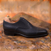 Black lizard skin oxford