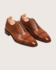 Tan chiselled Toe Oxford