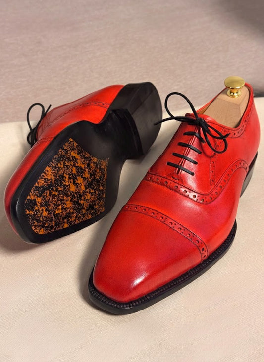 Orange Patina Oxford