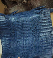 Black Crocodile Mule