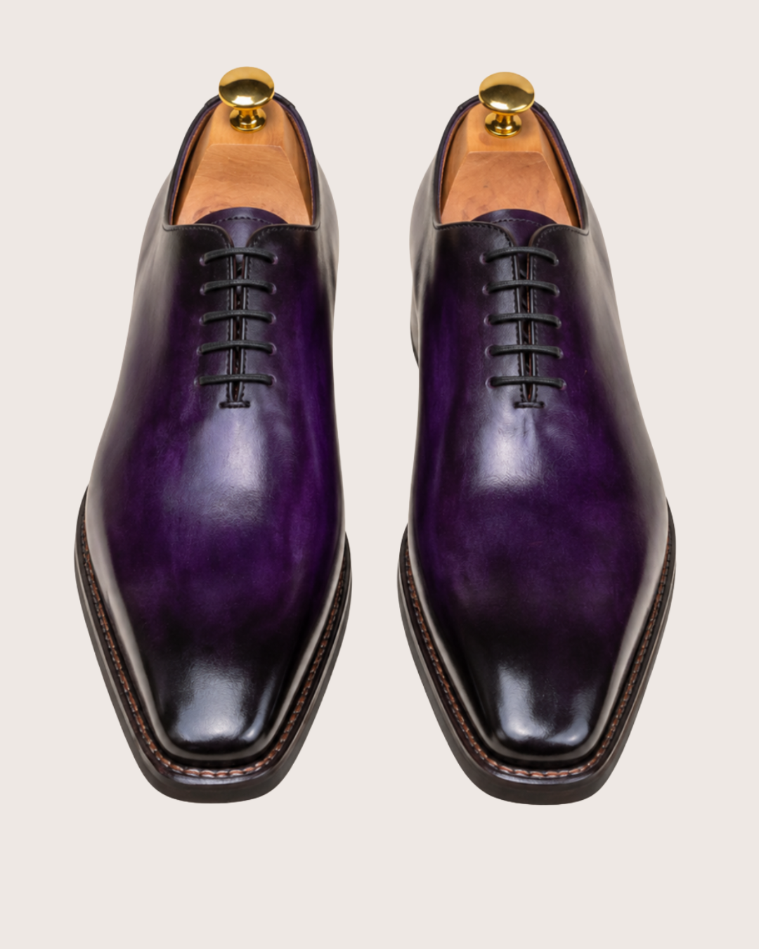 Purple patine wholecut oxford