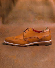 Men's Tan Norwegian Stitch Derby