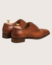 Tan chiselled Toe Oxford