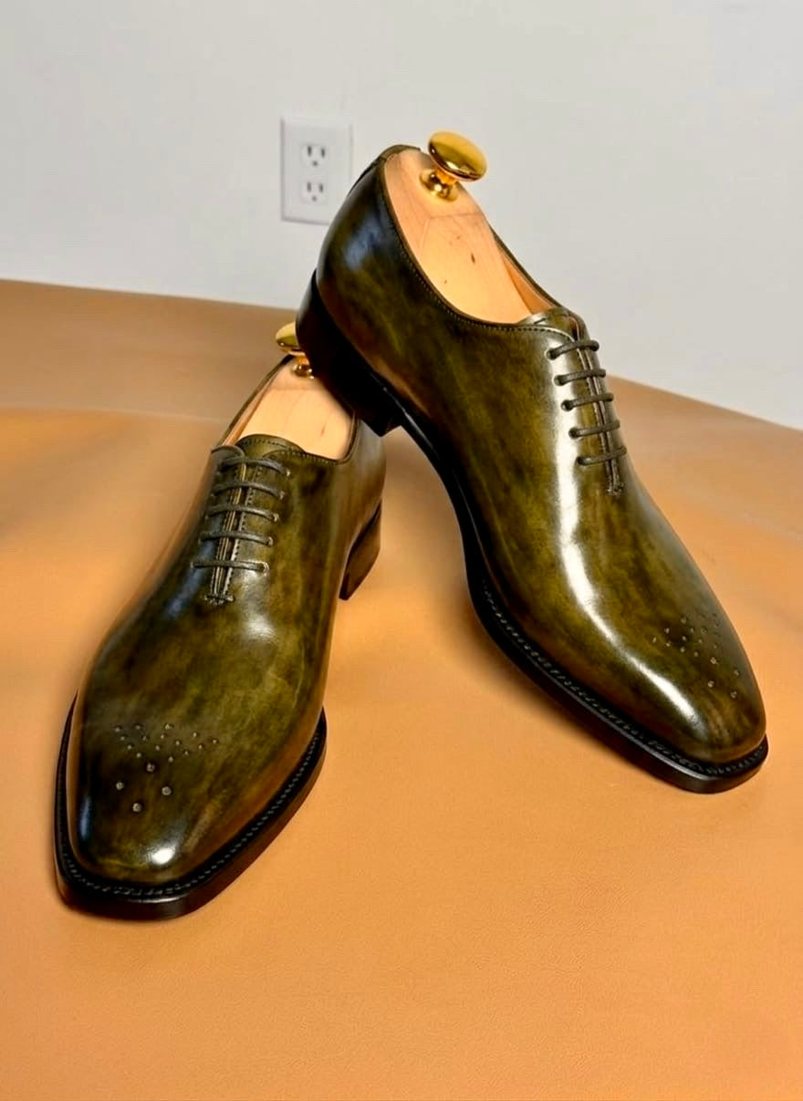 Olive Green Oxford