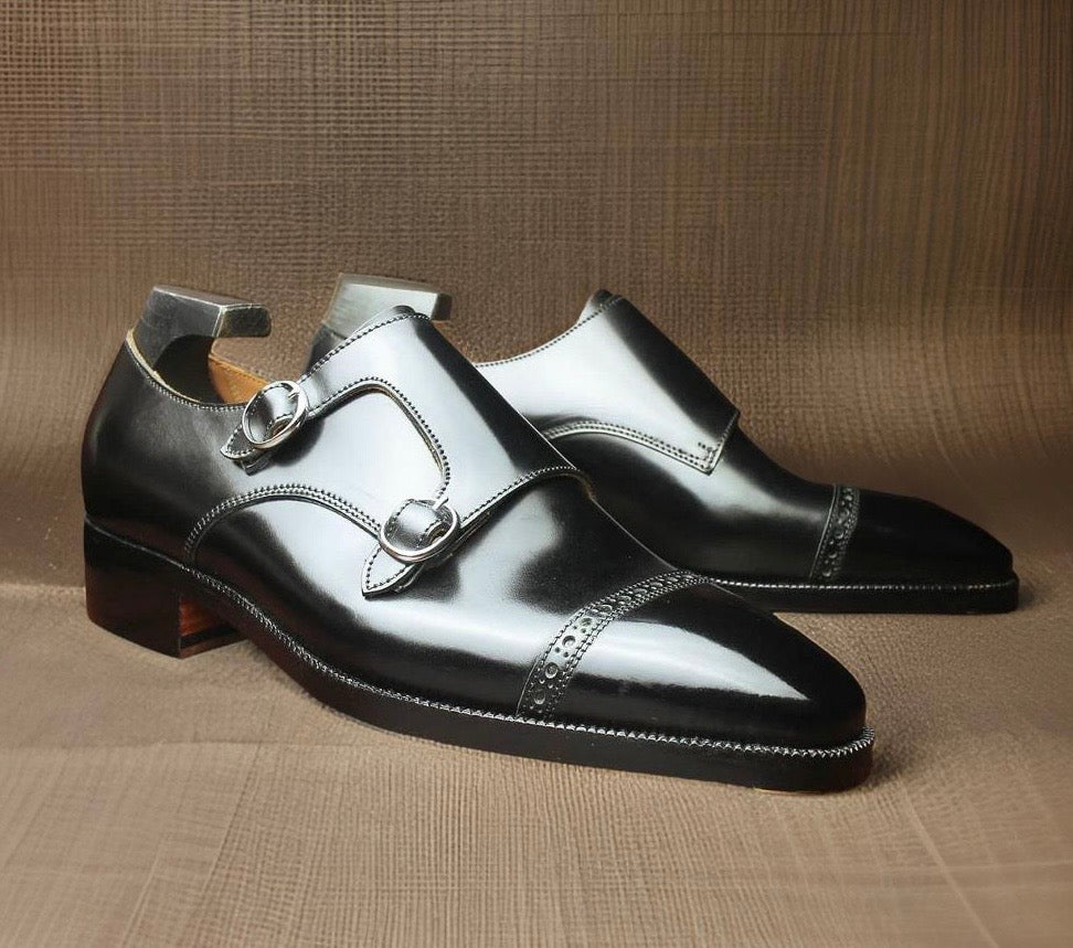 Black monkstrap