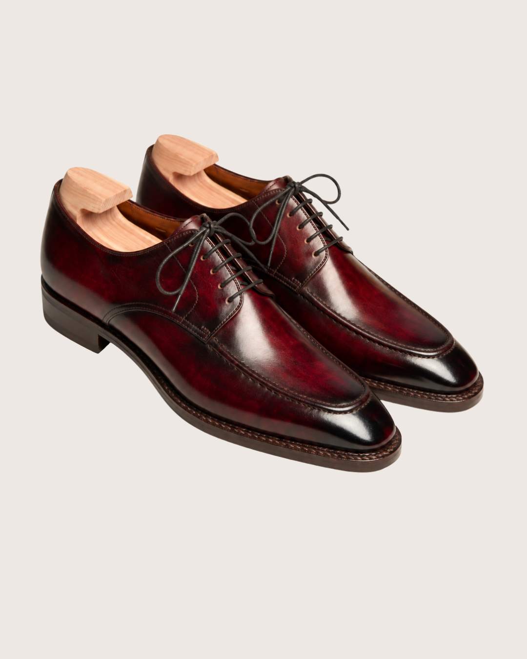 Burgundy Patina Derby