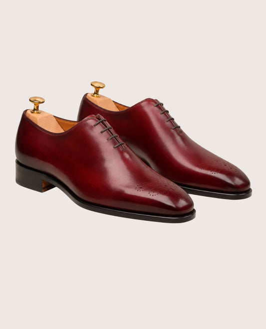 Red Medallion Wholecut Oxford