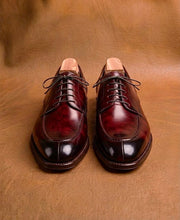 Burgundy Patina Derby