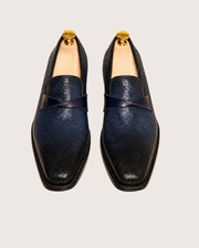 Men's Blue Patina Stingray Loafers