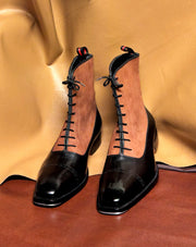 Black Victorian boots
