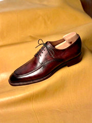 Burgundy Patina Derby