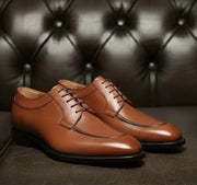 Tan Hatch Grain Derby