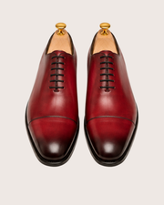 Red patina oxford