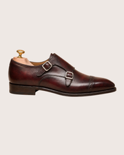 Burgundy Double Monkstrap