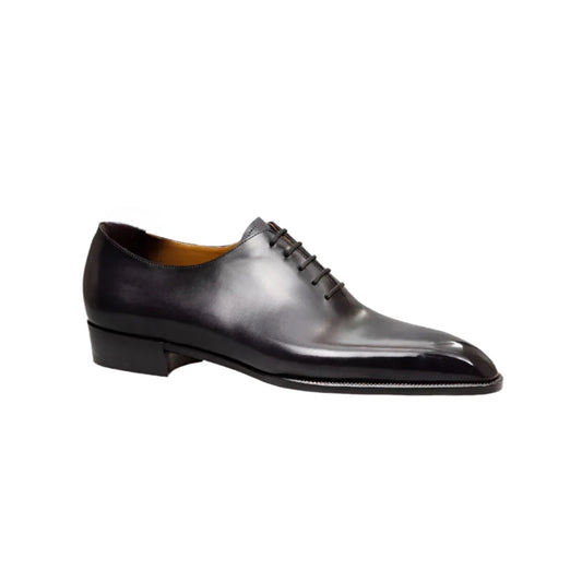 Wholecut gray-black oxford