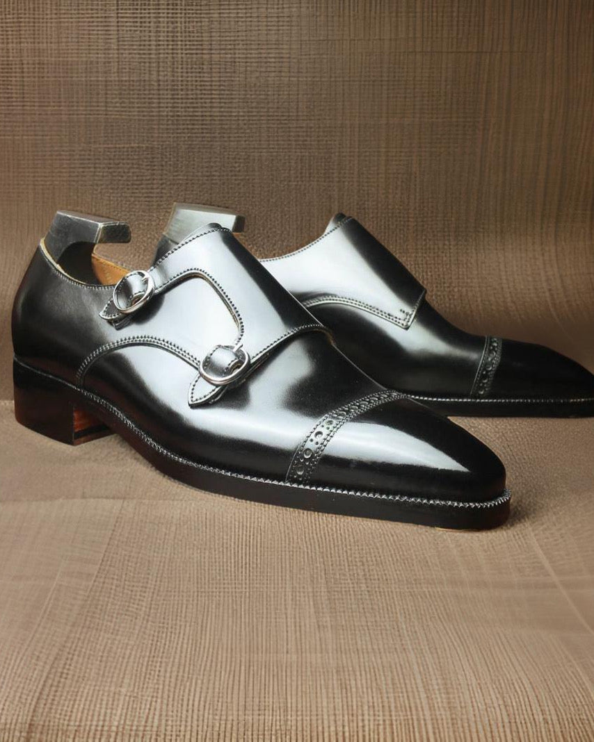 Black monkstrap