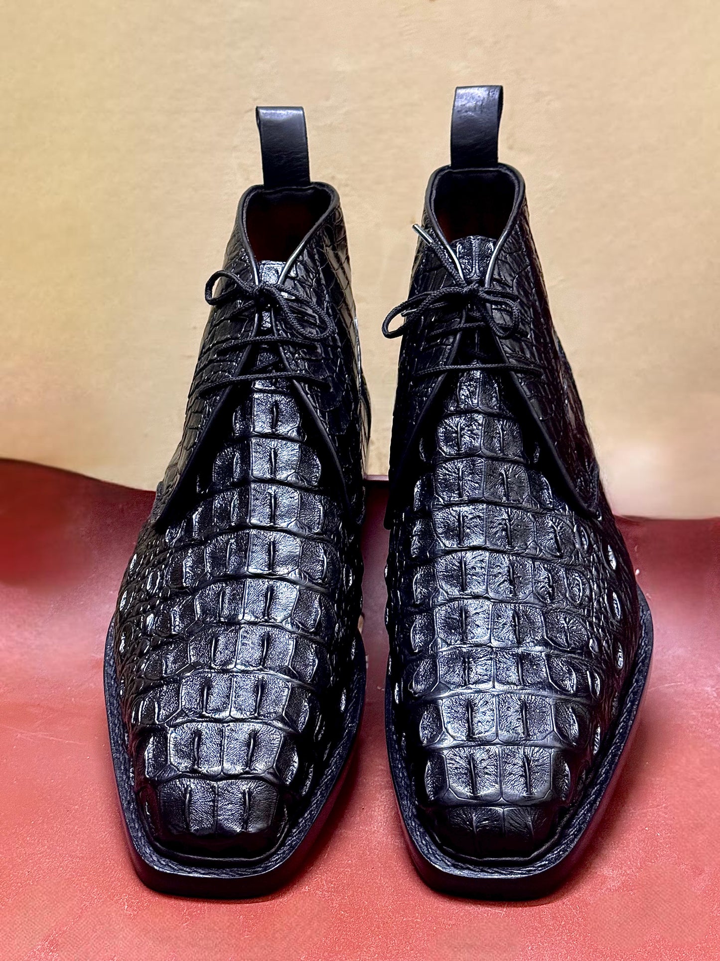 Crocodile chukka boots
