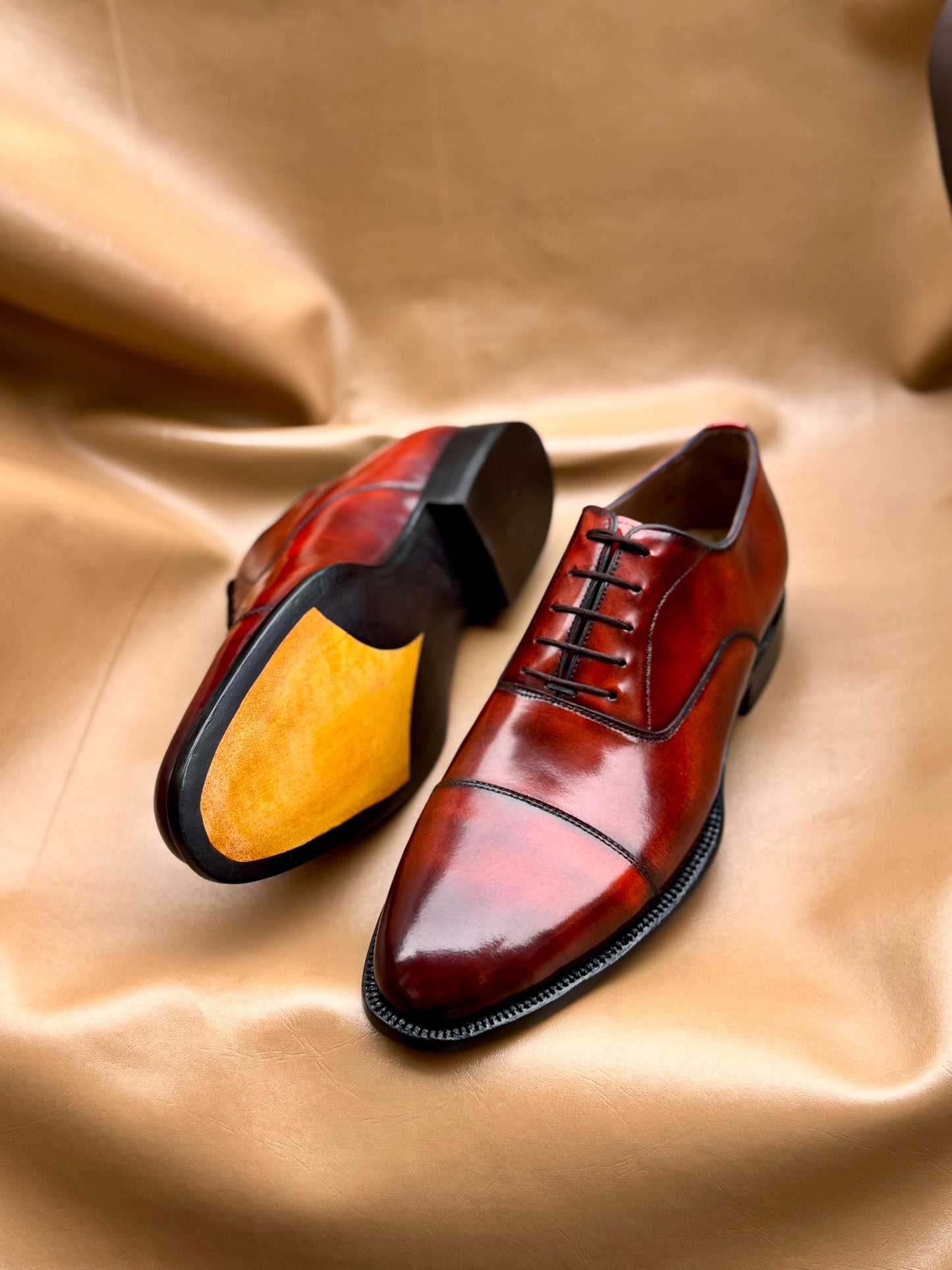Brow patina oxford