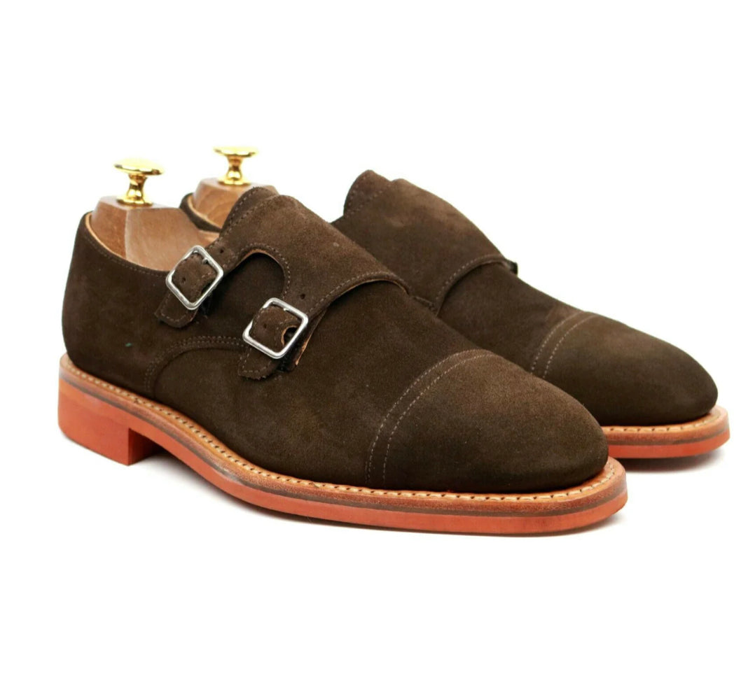 Suede double monk strap - Whimsical Walk