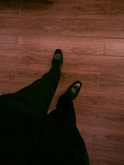 Black zipper Boots